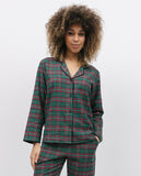 Whistler Womens Super Cosy Check Pyjama Top