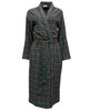 Whistler Robe de chambre longue à carreaux super confortable pour femme