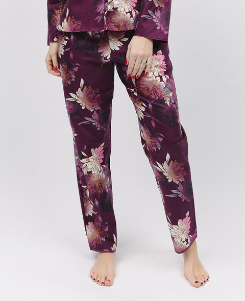 Eve-Pyjamahose mit Blumenmuster