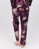 Eve-Pyjamahose mit Blumenmuster