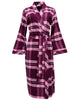 Eve Super Cosy Check Long Dressing Gown
