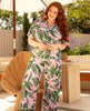 Lexi Pyjama-Set mit großem Blättermuster