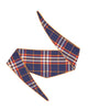 Taylor Lightly Brushed Check Dog Neckerchief