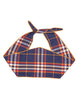 Taylor Lightly Brushed Check Dog Neckerchief