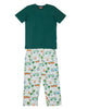 Bodhi Boys Jersey T-shirt and Campervan Print Pyjama Set