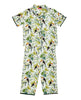 Gabrielle Mädchen-Pyjama-Set aus Jersey mit Tukan-Aufdruck