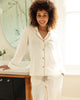 Womens Hotel Pyjamas Cream