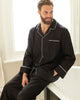 Mens Hotel Pyjamas Black