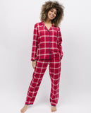 Noél Damen-Pyjama-Set mit Super-Cosy-Karomuster