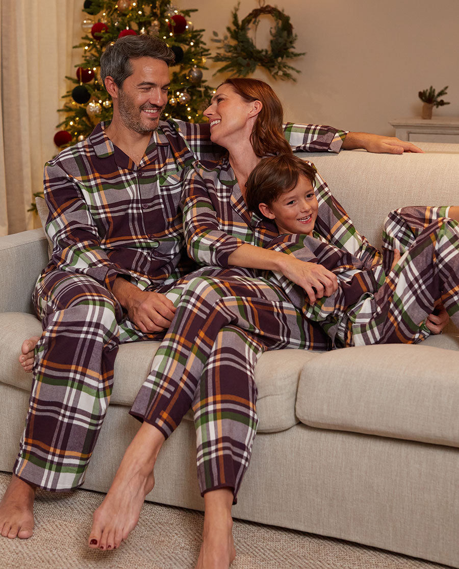 Wild Slumber Lightly Brushed Check Family Matching Pyjama Set