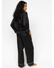 Womens Hotel Pyjamas Black