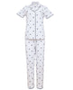 Jolene Stab Stitch Embroidered Pyjama Set