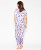 Vivien Border Floral Print Pyjama Set