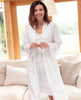 Vivien Embroidered Short Dressing Gown