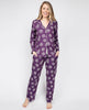 Pyjama-Oberteil mit Margo Pinecone-Print