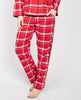 Bas de pyjama à carreaux brossés Robyn