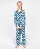 Maria Teal Swan Print Pyjama Set