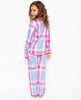 Carrie Flieder kariertes Pyjama-Set