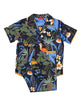 Sierra Navy Toucan Print Pyjama Set