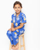 Sierra Blue Pineapple Print Pyjama Set