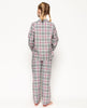 Jessica grau kariertes Pyjama-Set