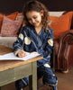Skye Blue Celestial Print Pyjama Set