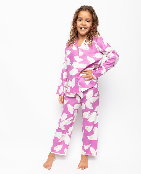Pyjama à imprimé pétales pour filles Viola