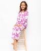 Viola Pyjama-Set mit Blumenmuster für Mädchen