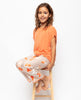 Sage Girls Slouch Jersey-Top und Pyjama-Set mit Schmetterlings-Print