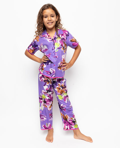 Pyjama à imprimé floral pour filles Fifi