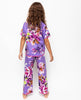 Pyjama à imprimé floral pour filles Fifi