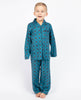 Lewis Teal Geo Print Pyjama Set