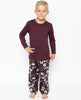 Jack Burgundy Jersey T-Shirt und Gamer Print Pyjama Set