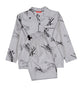 Samuel Grey Aeroplane Print Pyjama Set