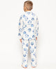 Pyjama Riley pour garçons à imprimé babiole blanc