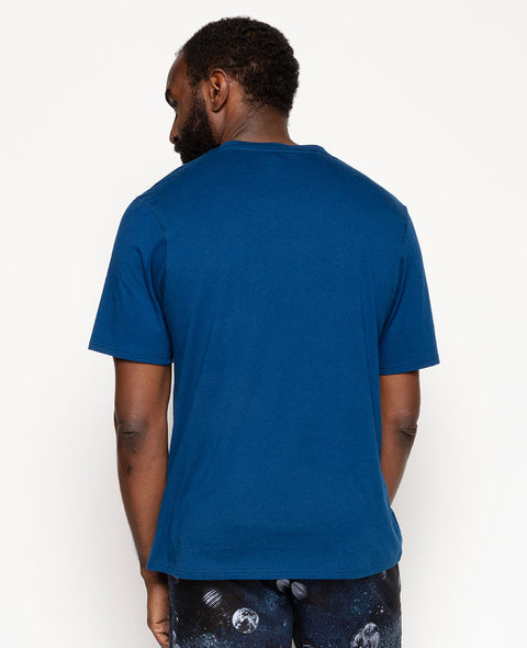 Apollo blaues Jersey-T-Shirt