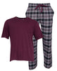 Harley Jersey T-shirt and Brushed Check Pyjama Set