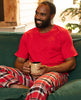 Windsor Bas de pyjama super confortable à carreaux pour homme
