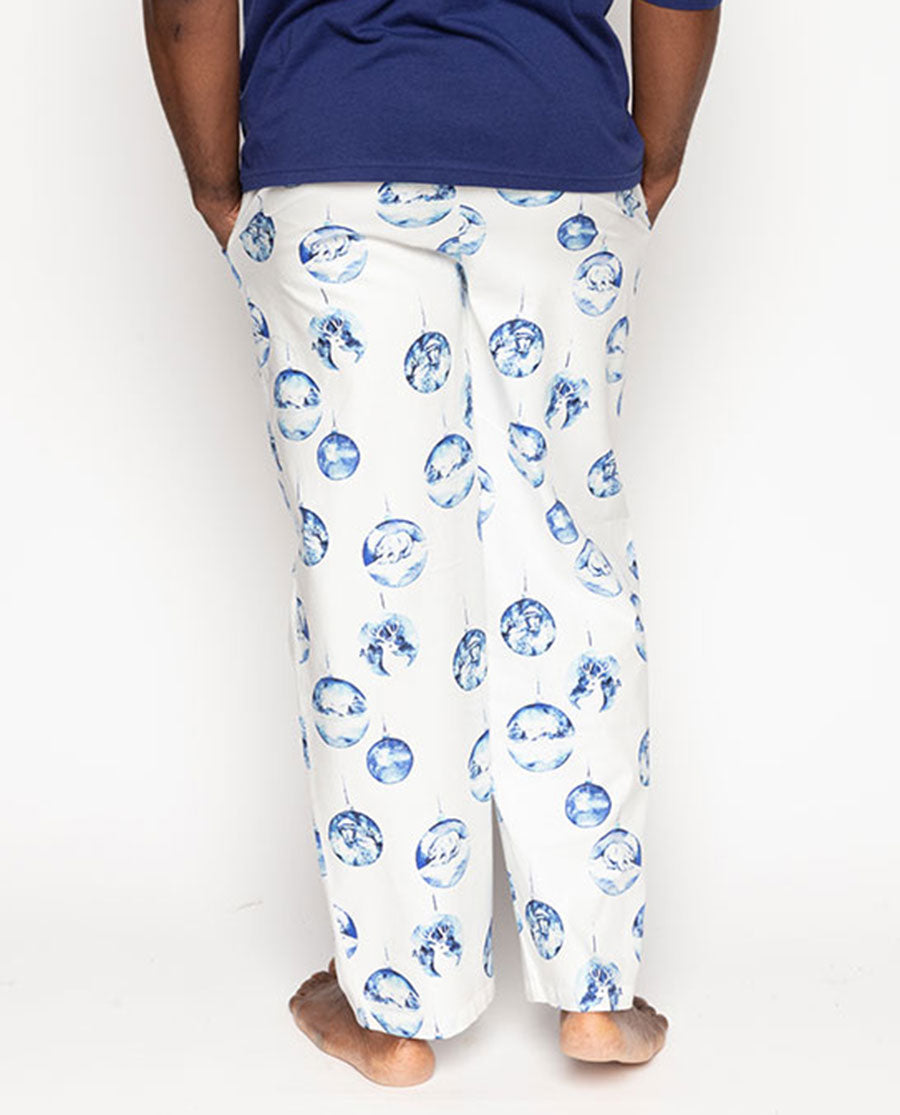 Riley Herren-Pyjamahose mit Kugeldruck