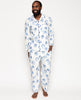 Riley Bas de pyjama à imprimé babiole pour homme