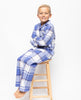 Jamie Boys Kariertes Pyjama-Set