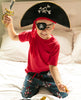 Jasper Jersey-T-Shirt für Jungen und Pyjama-Set mit Piratenschiff-Print