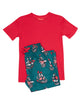 Jasper Boys Jersey T-shirt et Pirate Ship Print Pyjama Set