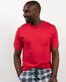T-shirt Jersey Rouge Jaspe