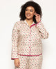 Naomi Geo Print Pyjama Top