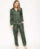 Imogen Leaf Print Pyjama Top