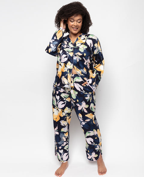 Estelle Womens Floral Print Pyjama Set