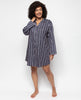 Estelle Printed Stripe Nightshirt