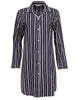 Estelle Printed Stripe Nightshirt