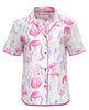 Fifi Flamingo Print Pyjama Top